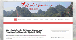 Desktop Screenshot of kolibri-seminare.de